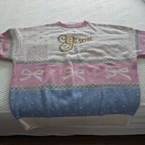 GISOU HOLIDAY SWEATER